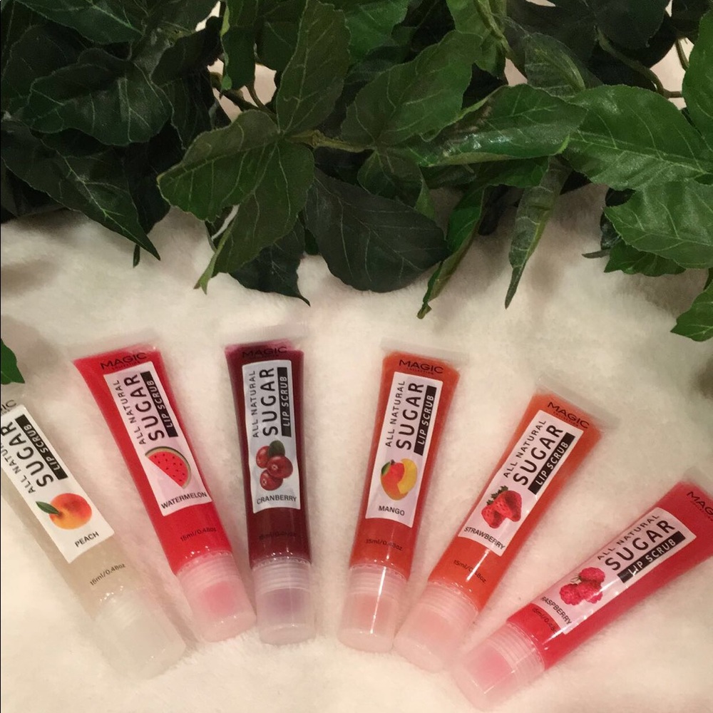 All Natural Sugar Lip Scrub